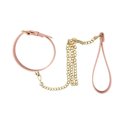 Temptasia Ardor Collar & Leash in Pink
