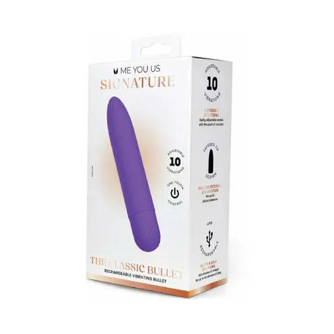 Me You Us Signature The Classic Bullet in Purple
