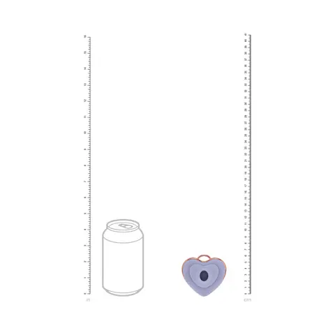 LoveLine Luvie AirTapTech Rechargeable Vibrator Waterproof in Lavender