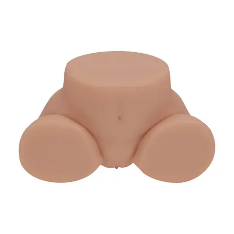 Xkin Bodyforms Lux Arden Dual Entry Vibrating Masturbator Tan