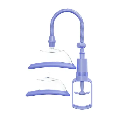 PUMPED Manual Vulva Pump in Lavender