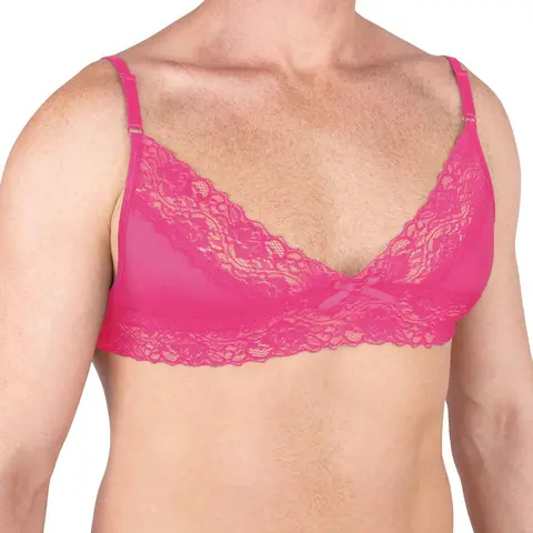 Prowler Lace Bra Pink 2XL