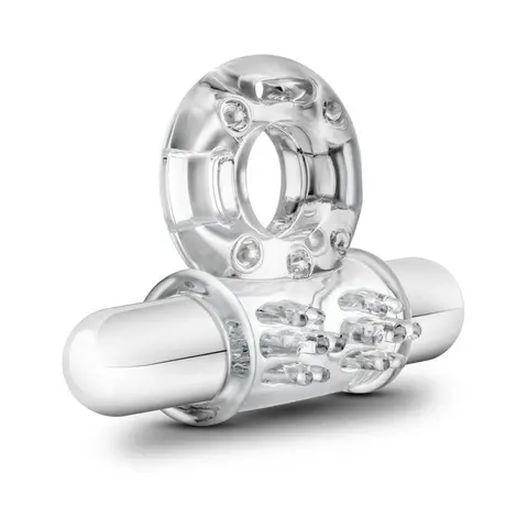 Stay Hard 10 Function Vibrating Bull Ring Clear
