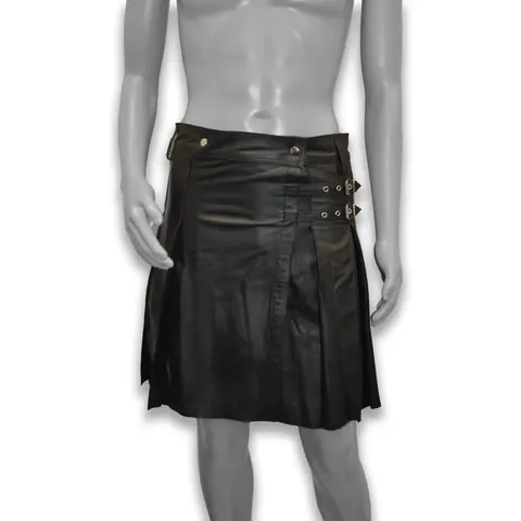 Prowler RED Leather Kilt Size 36-38