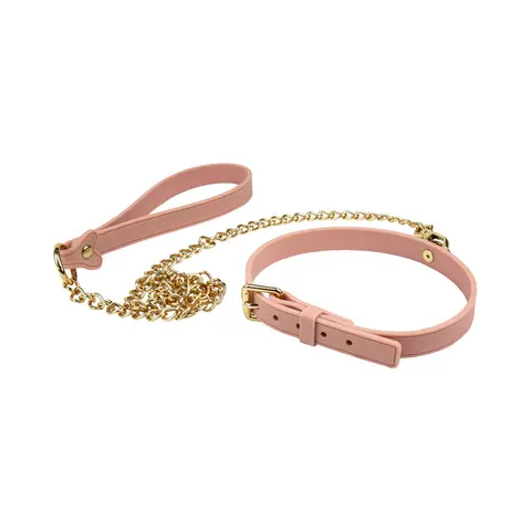 Temptasia Ardor Collar & Leash in Pink