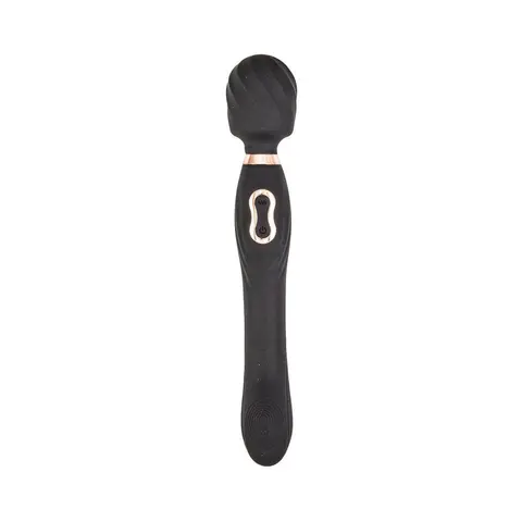 The Beat Dual Pleasure Wand in Black
