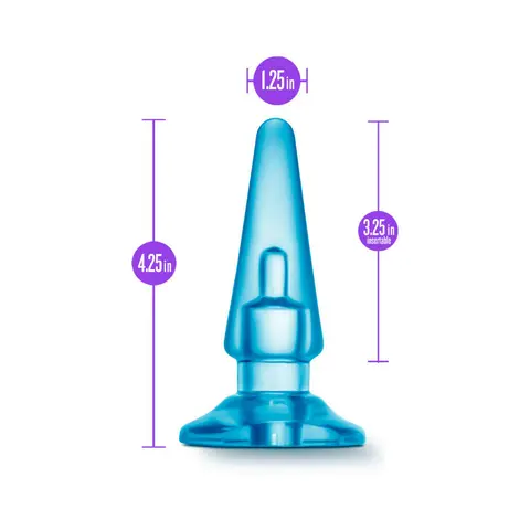 B Yours Basic Anal Plug in Blue