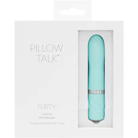 Pillow Talk Flirty Bullet in Teal