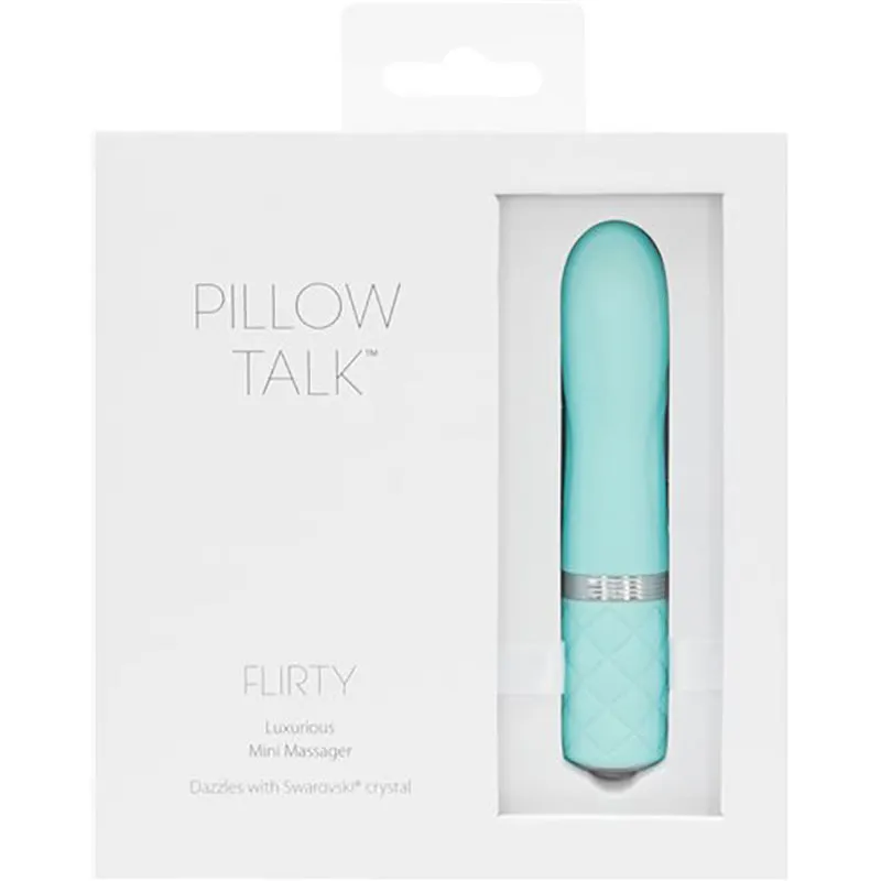 Pillow Talk Flirty Bullet in Teal