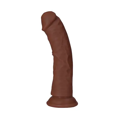 RealRock 6 in. Cock Curved Brown
