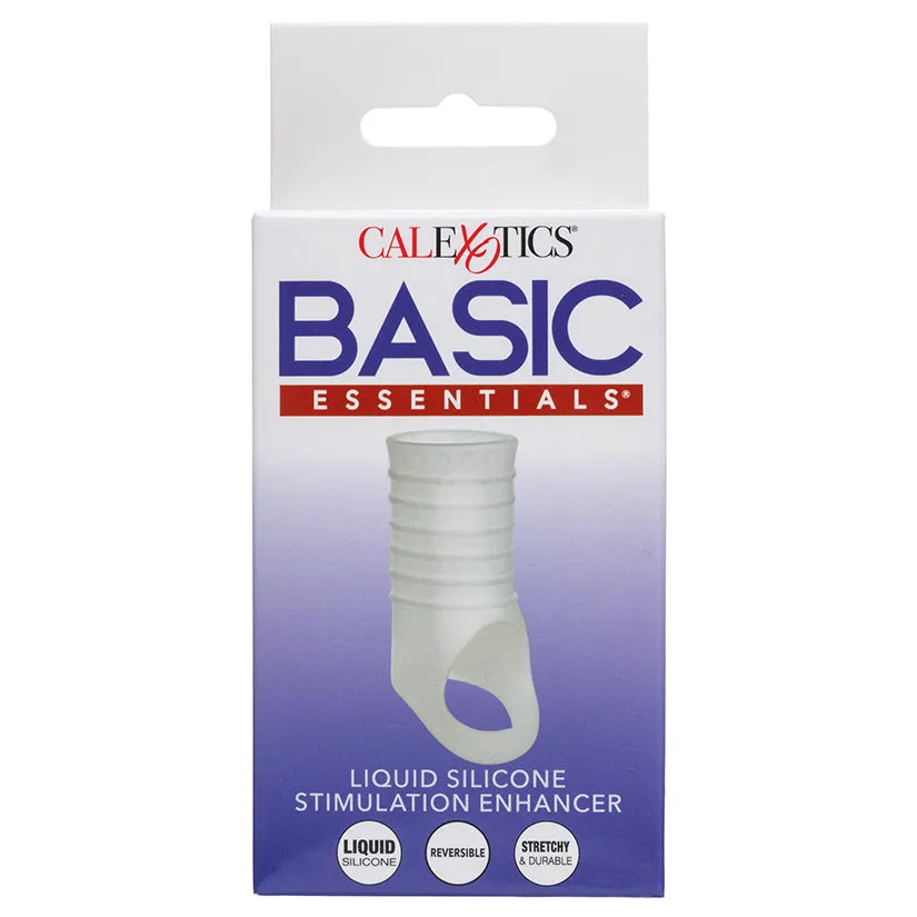 Basic Essentials Liquid Silicone Stimulation Enhancer