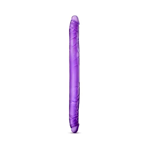 B Yours 16 in. Double Dildo in Purple
