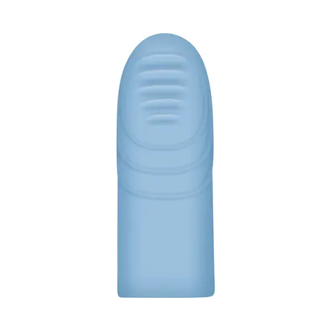 Evolved Fingerlicious Rechargeable Silicone Finger Vibrator Blue