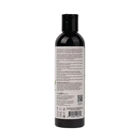 Earthly Body Hemp Seed CBD Relaxing Massage and Body Oil Naked in the Woods 8 oz.