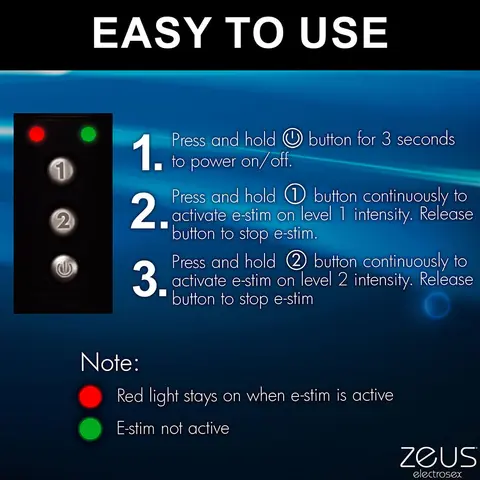 Zeus Electrosex E-Stim Baton