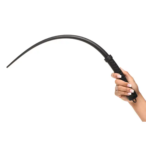 Master Series Viper Tail Silicone Whip in Black