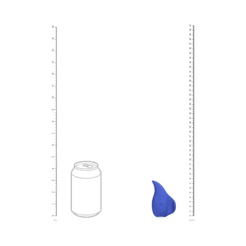 LoveLine ErgoDrop Vibe Waterproof in Blue