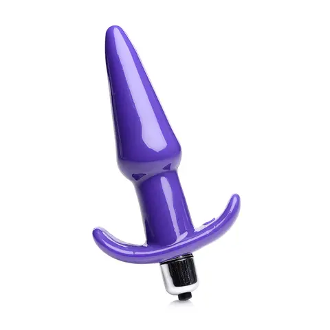 Frisky Thrilling Purple Smooth Anal Plug