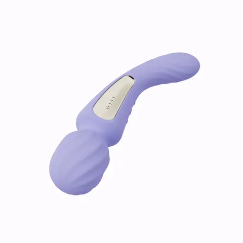 LELO SWITCH Double-Sided Wand Vibrator in Lilac
