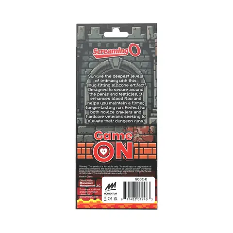 Screaming O Vibrating Ring D-Crawler in Red