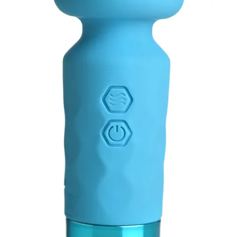 BANG! 10X Mini Silicone Wand in Blue
