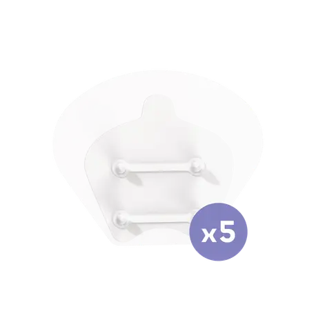 Luxus™ 5-pack adhesive stickers