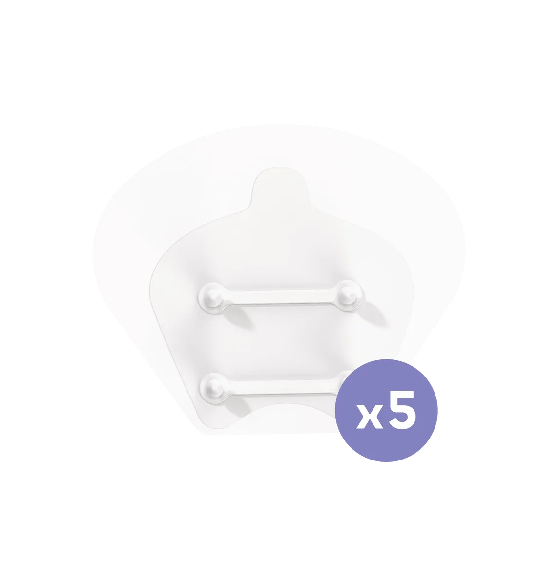 Luxus™ 5-pack adhesive stickers