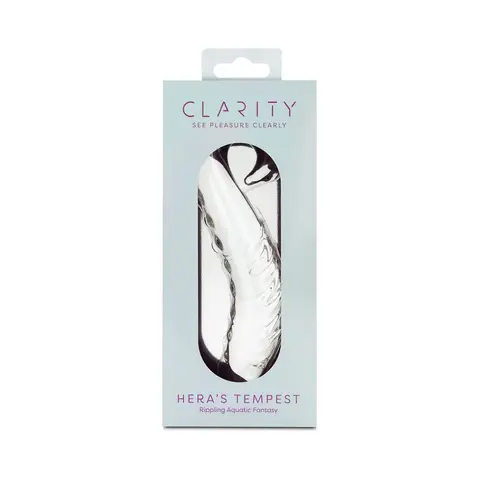 Clarity Hera's Tempest Glass Dildo