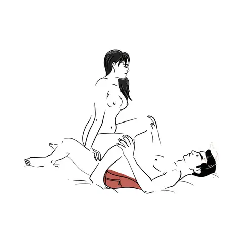 Liberator Heart Wedge in Red