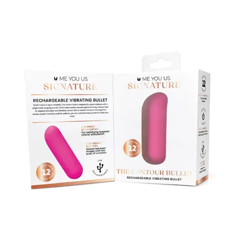 Me You Us Signature The Contour Bullet in Pink