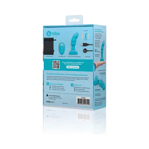 b-Vibe Remote Control Rimming P-Spot Plug