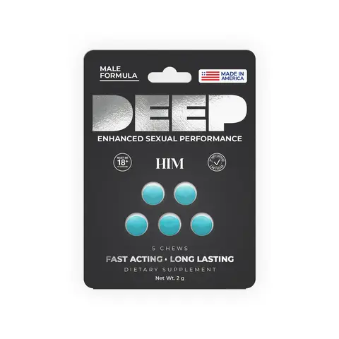 DEEP Him Chews 5/Card 2g