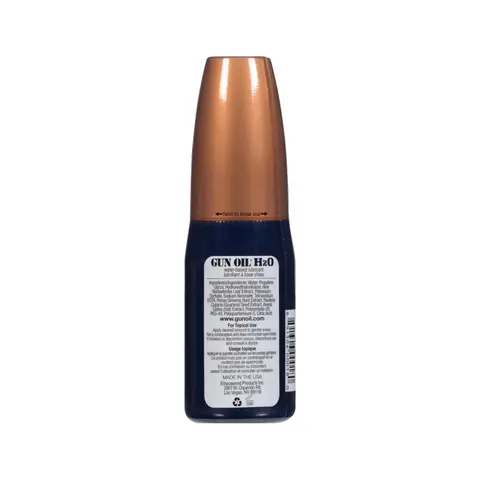 Gun Oil H2O Water-Based Lubricant 4 oz.