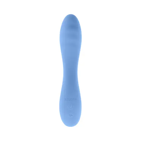Selopa Hit The Mark Curved-Shaft Vibrator Blue