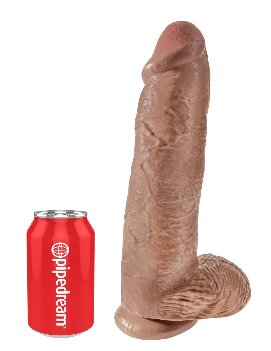 King Cock 12" Cock with Balls
