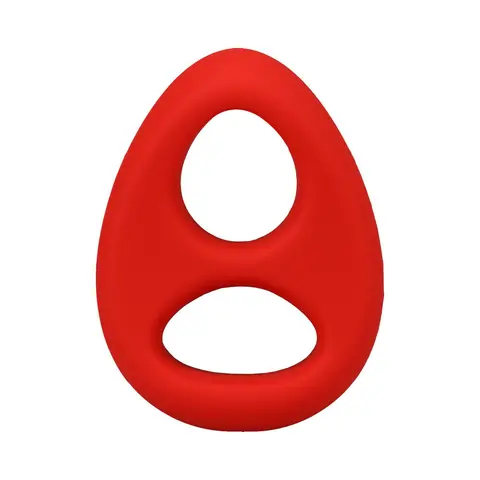 Rock Solid The Code Silicone C-Ring with Bandana Red/Black