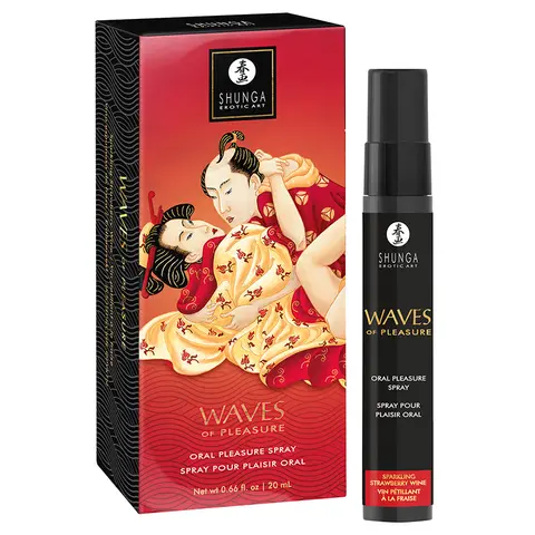 Shunga Waves of Pleasure Oral Pleasure Spray Sparkling Strawberry