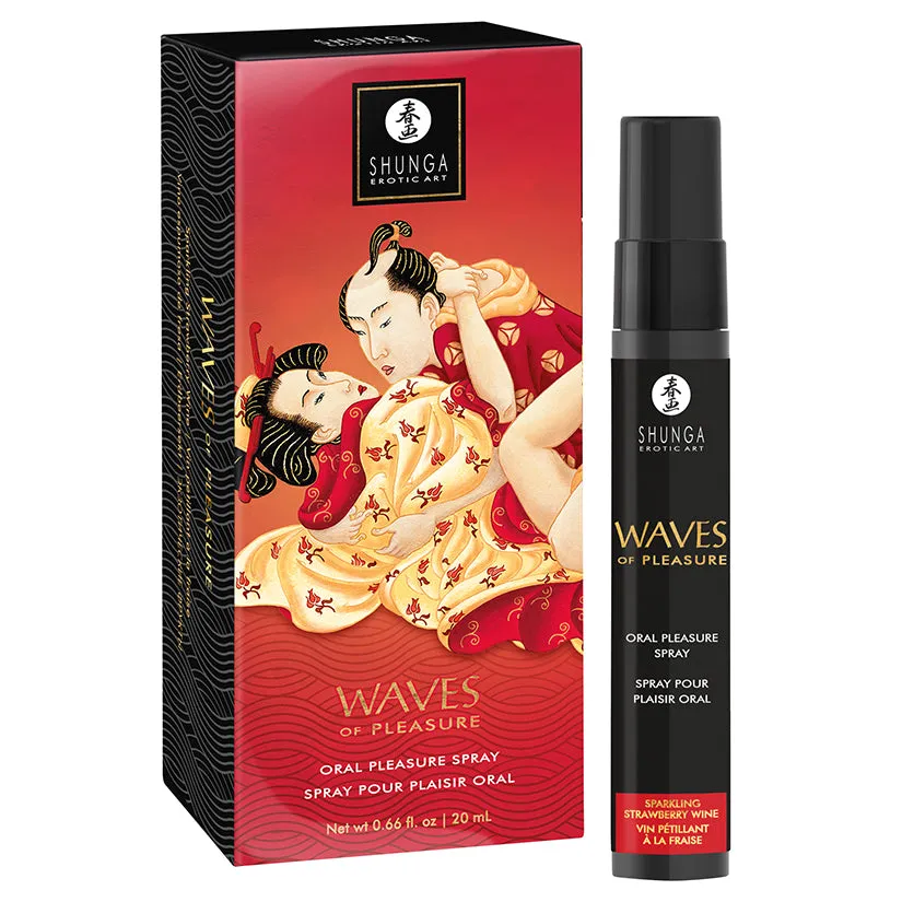 Shunga Waves of Pleasure Oral Pleasure Spray Sparkling Strawberry