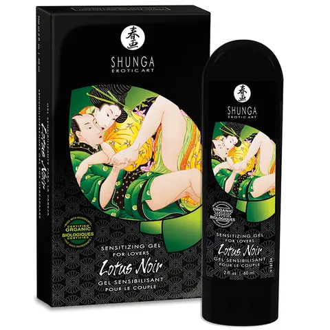 Shunga Lotus Noir Sensitizing Gel 2 oz.