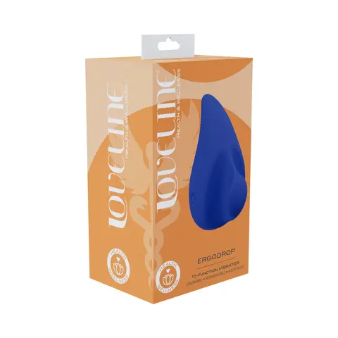 LoveLine ErgoDrop Vibe Waterproof in Blue