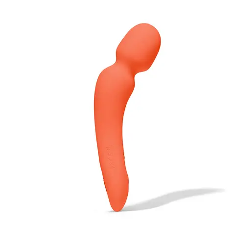 Dame Min Mini Wand Vibrator Papaya