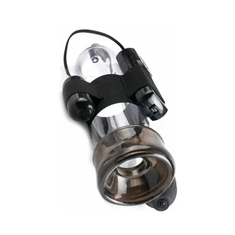 Classix Vibrating Power Pump Clear/Black