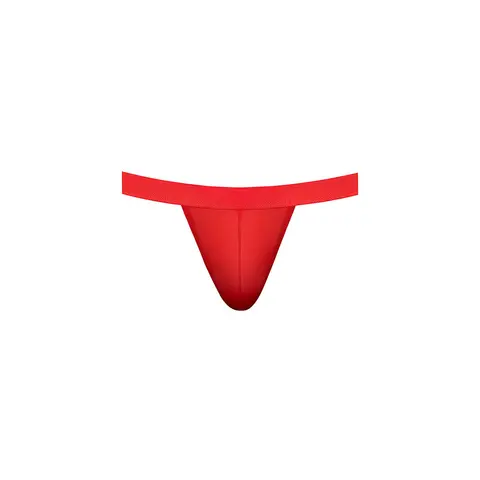 Male Power Mesh 2.0 Strappy Ring Jock Red L/XL