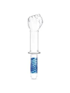 11 Inch glass fist double ended with handle grip