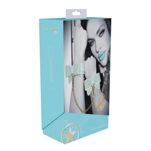 Ouch! International Paris Collection Handcuffs in Blue