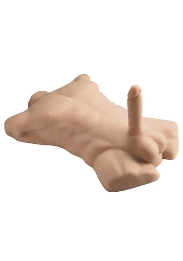 SILEX-D - Apollo L Male Torso + Liquid Silicone Model 2 (7") Dildo