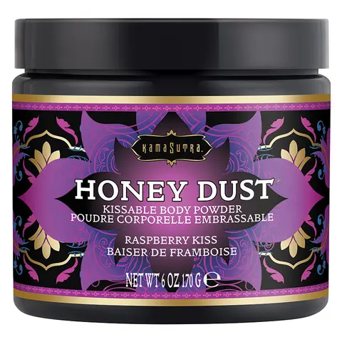 Kama Sutra Honey Dust Raspberry Kiss 6 oz.