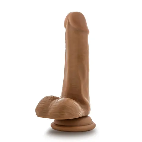 Dr. Skin Dr. Jeffrey Realistic 6.5 in. Dildo with Balls in Tan
