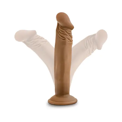Dr. Skin Dr. Small Realistic 6.5 in. Dildo in Tan