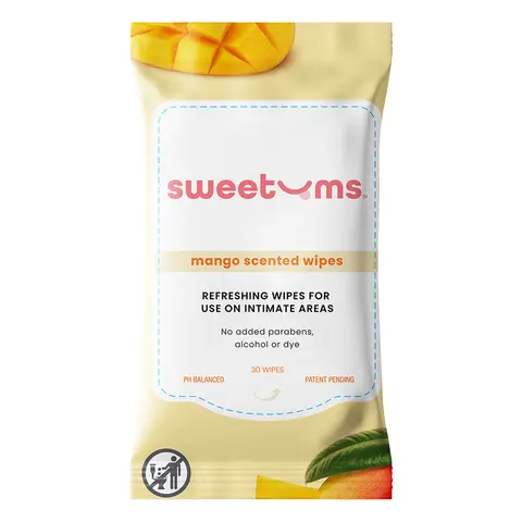 Sweetums Scented Wipes in Rose